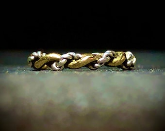 c, 14k Gold Silver Band, Silver Jewelry, Silver Wedding Ring, Engagement Ring