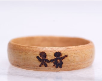 Wooden 2024 rings canada