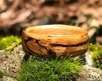 Splated Maple wood Wood ring, Wooden ring, Nature rings, , Wooden rings, Wood wedding band, Wood ring men, Wood rings, Wooden rings