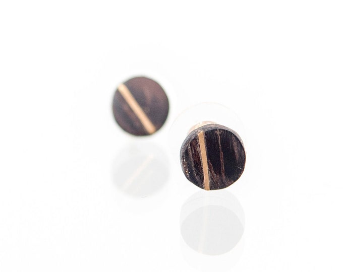 Mens Wood Stud Earrings, Handmade Wooden Earrings Earrings Wood Stud, Wooden Dangle, Natural Wooden Earrings, Etsy Mens Earrings, Hoops