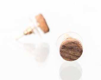 Wooden Shed Earring, Wooden Grange, Farm Wood Earrings, Wood Earrings for woman, Wooden Earrings, Natural Wooden Earrings,