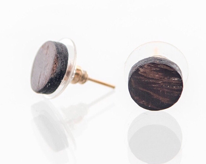 Wenge Wooden earring studs, Earrings etsy Australia, Earrings for girls, Earrings for men etsy, Earrings for women, Earrings for women etsy