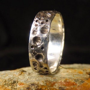 Meteorite Metal ring, Meteorite Ring,  Wooden Rings, Meteorite engagement ring, Wood ring, Mens wedding band, Meteorite wedding band,