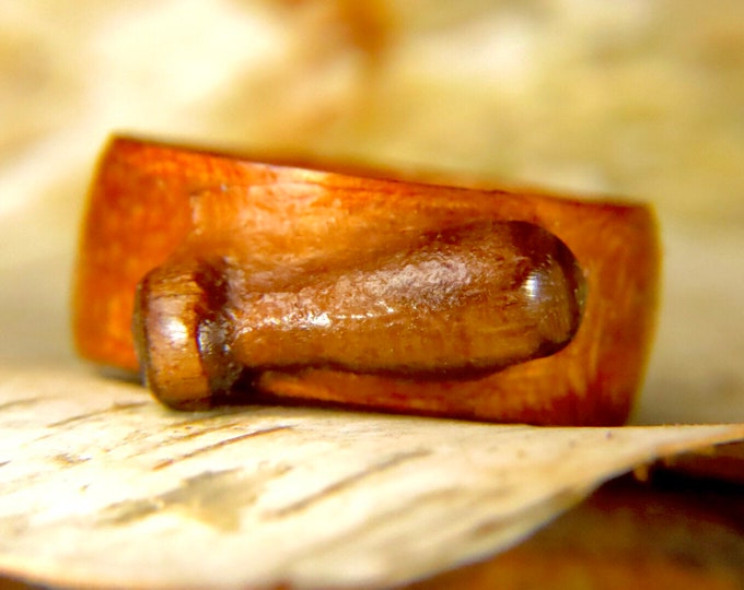 This Baseball Bat Wood RIng is against Harrasment at Work and at School, Wood Artwork , Wooden Gift,