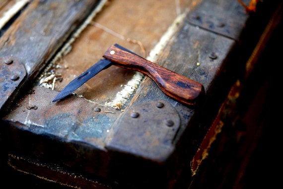 Wooden Knife, Letter opener, Unique Bespoke Ebony Wooden Knife, Rare Creation on the Market, Ask for you prefered wood, Rare on the Market,