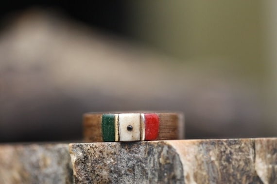 The Mexican Girl Ring, Wooden Wedding Band, Branch Engagement Ring, Mens Wood Rings, Nature Wedding Ring, Mens Wooden Wedding Band,