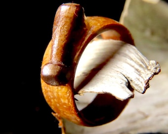 This Baseball Bat Wood RIng is against Harrasment at Work and at School, Wood Artwork , Wooden Gift,