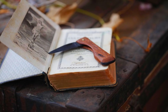 Rare on the Market, Wooden Knife, Letter opener, Unique Bespoke Ebony Wooden Knife, Rare Creation on the Market, Ask for you prefered wood