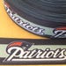 New England patriots Grosgrain ribbons, Patriots ribbons, Football Ribbons, football ribbon, yardline ribbons, 1 inch Grosgrain ribbons