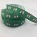 Boston celtics ribbons, Basketball ribbons, sport ribbons, team ribbons, 1 inch Grosgrain ribbons