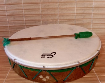 Vegan Drum 22'' with stick & muffler