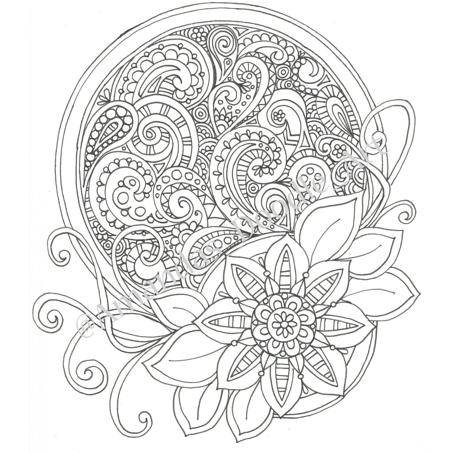 colouring page printable etsy