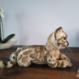 Peluche chat bengal on sale