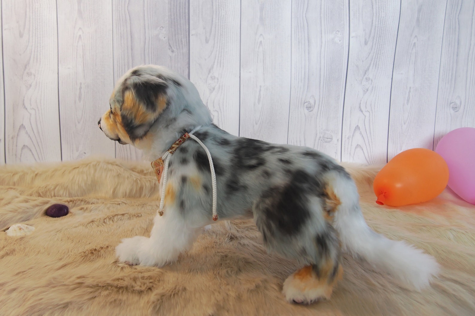 Australian shepherd puppy stuffed ooak toy Etsy