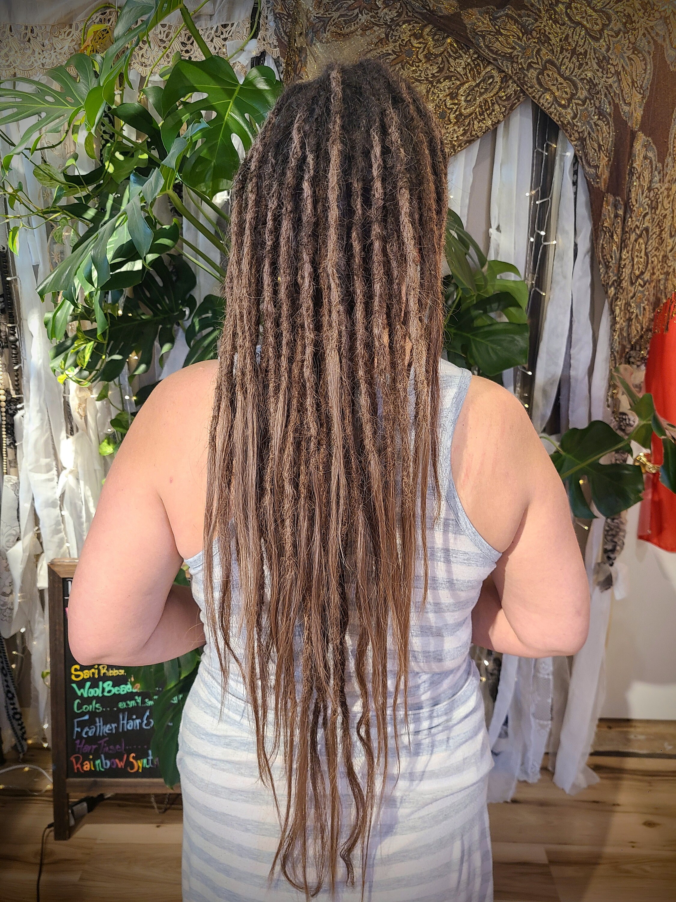 Brown Human Hair Loc Extensions-bundle of 10 - Etsy Brown Human Hair Loc Extensions-bundle of 10 - Etsy