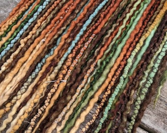 Earth Child Half Set of Wool Dreadlocks