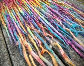 Cano Cristales Rainbow River Full Set Wool Dreadlocks