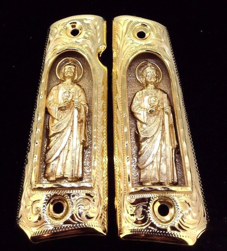 1911 \u2022 Gun Grips \u2022 St Jude \u2022 San Judas \u2022 Springfield \u2022 Colt \u2022 Super \u2022 Rock Island \u2022 Cachas \u2022 Capilla