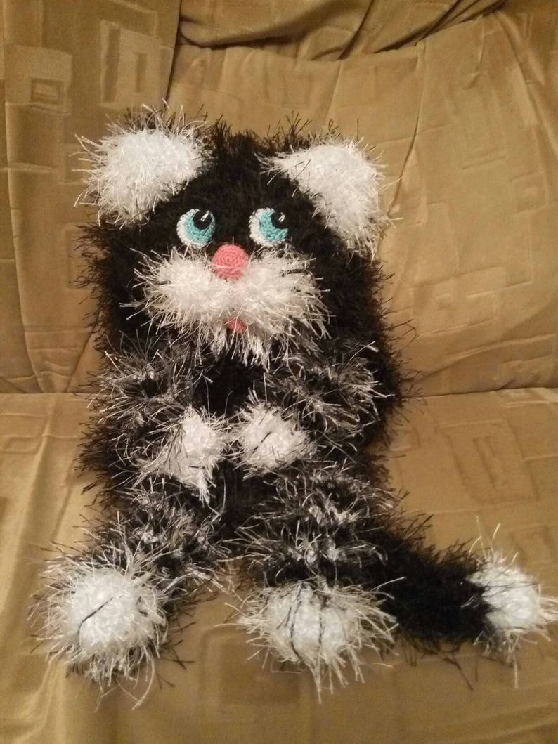 Funny Cat scarf soft scarf animal scarf knit scarf funny scarf Etsy