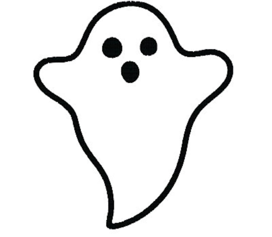 Geist Umriss PES Stickdatei Download - Etsy.de