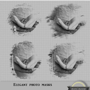 Photoshop Clipping Masks, Photographer Tools, Digital Photo Masks, Photo Clipping Masks, Scrapbooking tools, Photo Books mask