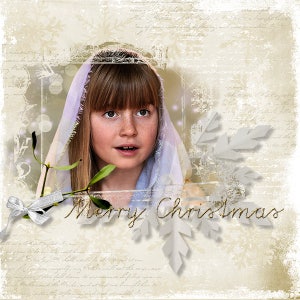 Art template with photo mask, scrapbook album page, clipping mask, photo album photo book photoshop template, ready for use