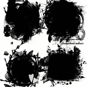 Photoshop Clipping Masken, Fotograf Werkzeuge, digitale Fotomasken, Foto Clipping Masken, Scrapbooking-Tools, Fotobücher Masken