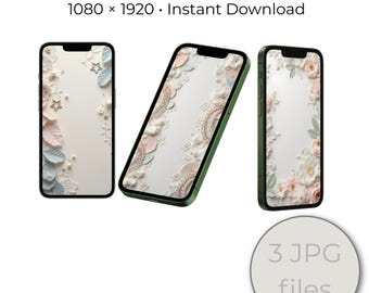 Pastel Phone Wallpaper | 1080x1920 Mobile Wallpapers | Universal Phone Backgrounds | High Quality JPG | Instant Digital Download
