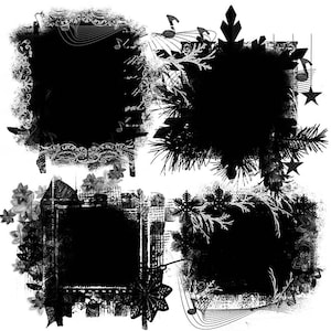 Christmaa Photoshop Clipping Masken, Fotograf Werkzeuge, digitale Fotomasken, Foto Clipping Masken, Scrapbooking Werkzeuge, Fotobücher Maske