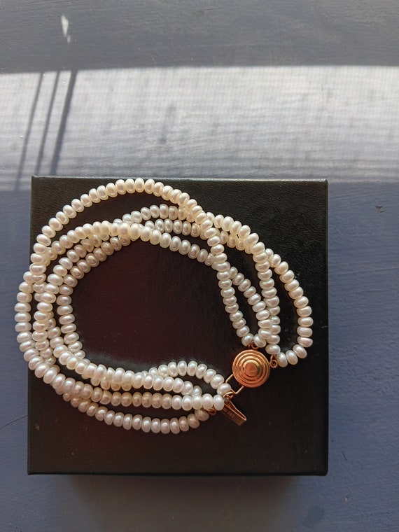 14k Pearl Bracelet vintage
