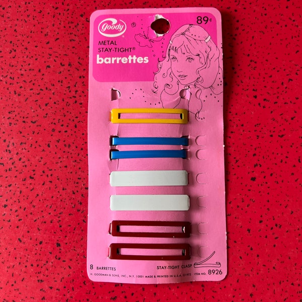 Goody Barrettes Etsy