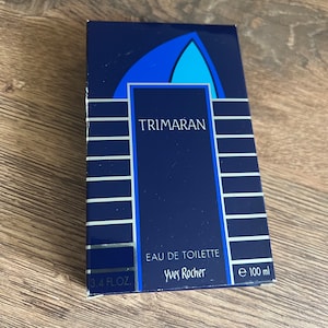 VTG 80s 90s Trimaran Yves Rocher Eau De Toilette 100ml Cologne Splash RARE Condition new old stock