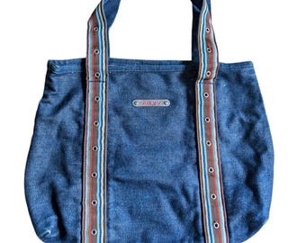 Vintage 90s Roxy Denim Tote Handbag Y2K Quicksilver PacSun Condition: great overall, clean inside See photos for details please zoom in