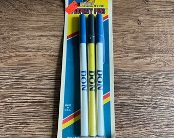 Fiddlesticks Vintage Water Color Marker Pens Scented 5 Count USA Sanford