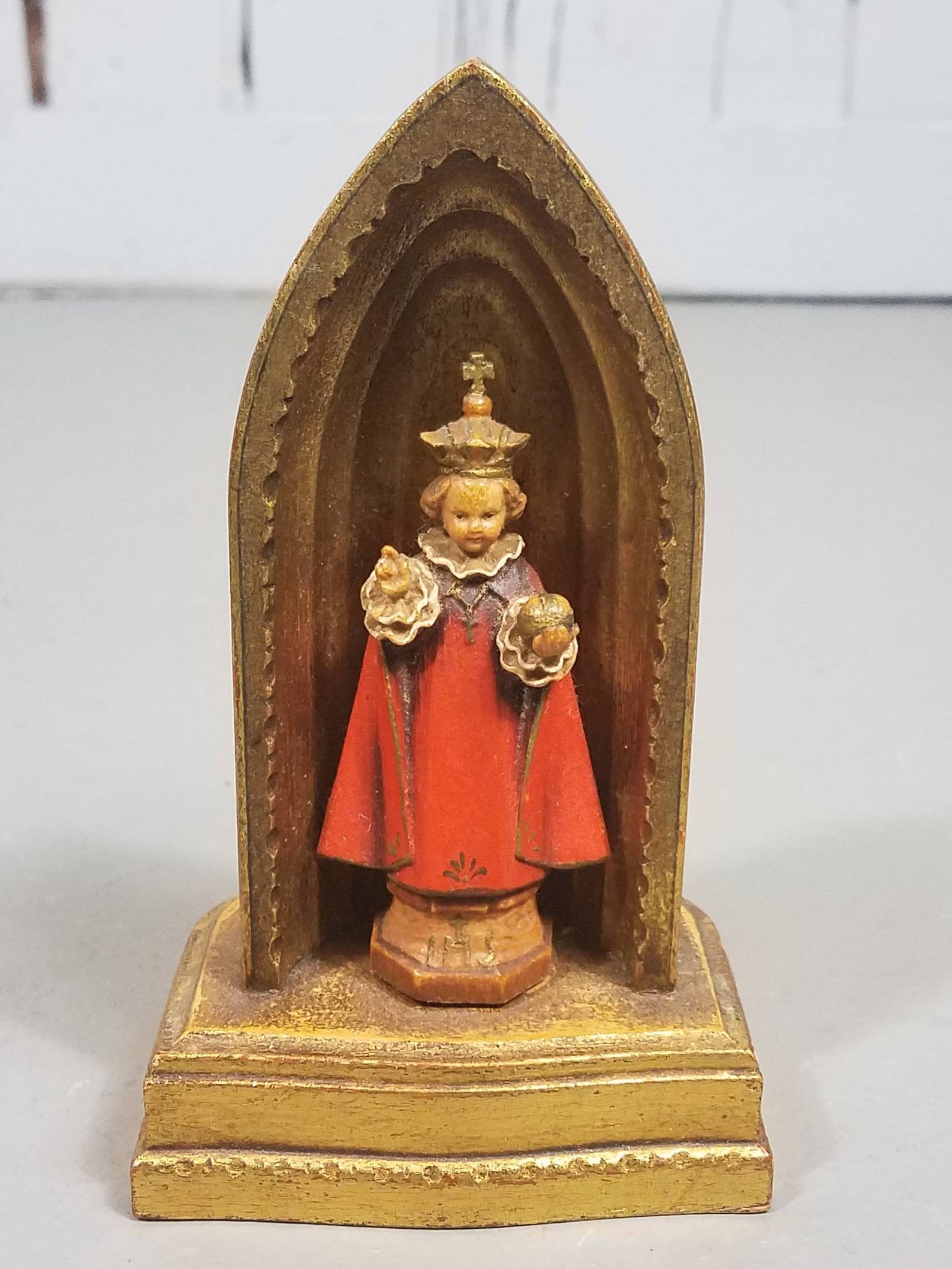 ANRI Infant Jesus of Prague Wood Carved 6 Italy Vintage Etsy