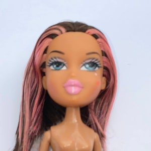 Bratz Doll Brunette, Repaint Ready, Ooak, change, restyled, destyled, reroot, customization, upcycled, made under, girl, make over 2001