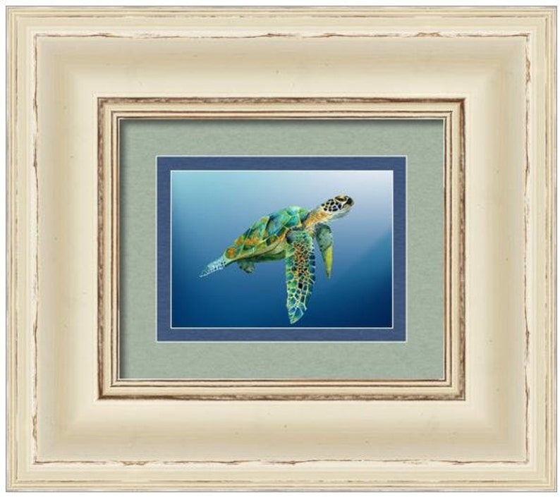 Sea Turtle Print Wall Art Canvas Wall Decor Art Home Decor Etsy