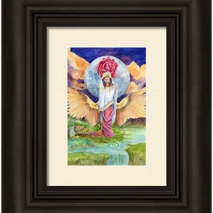 Angel Art 'Transcendence' Spiritual home decor and wall art