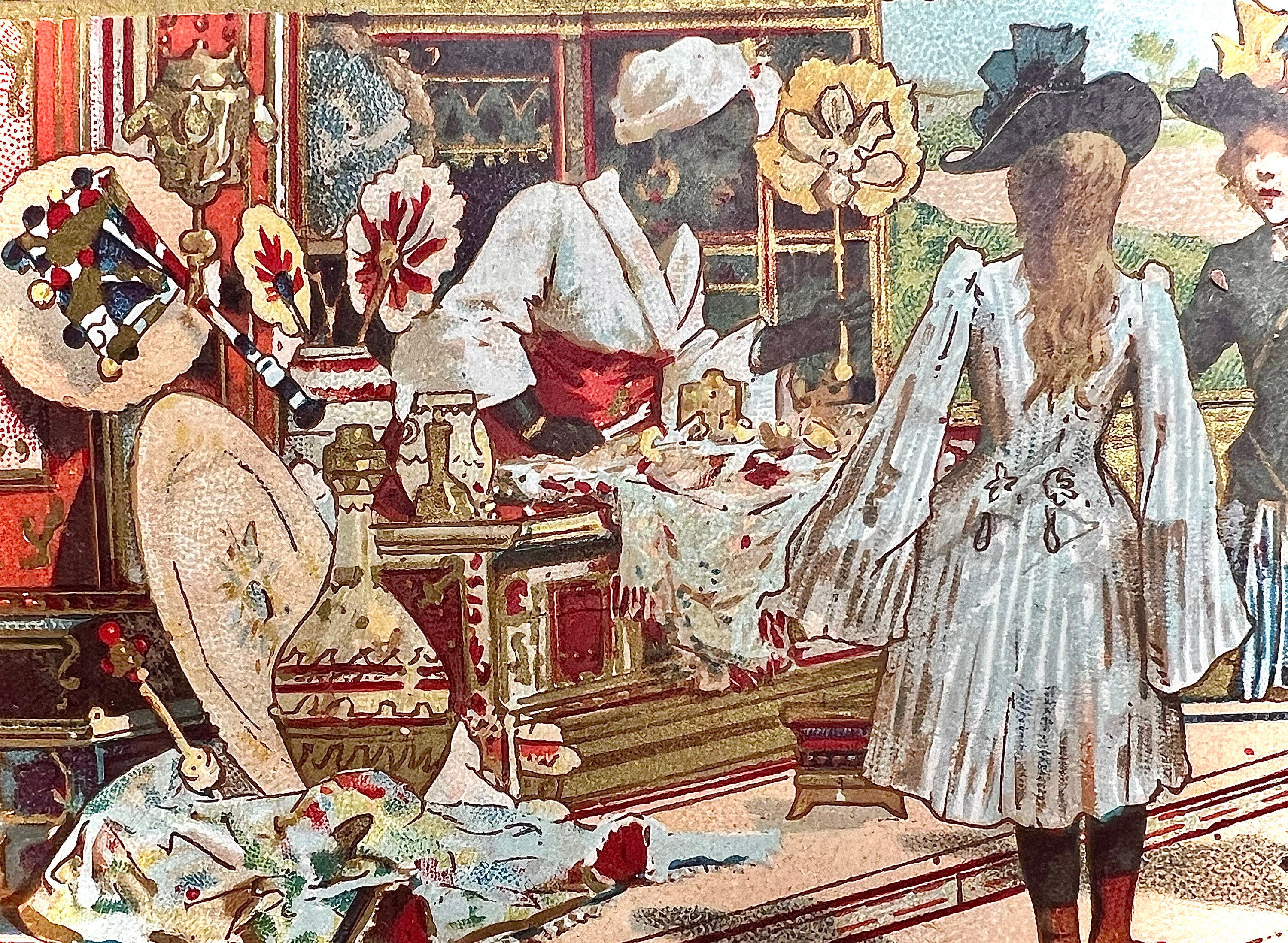 アンティーク　フランス　クロモス　8枚セット　Guerin Boutron Guérin Boutron - Etsy