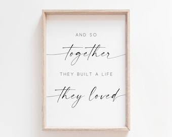 Wall Art Quotes | Etsy
