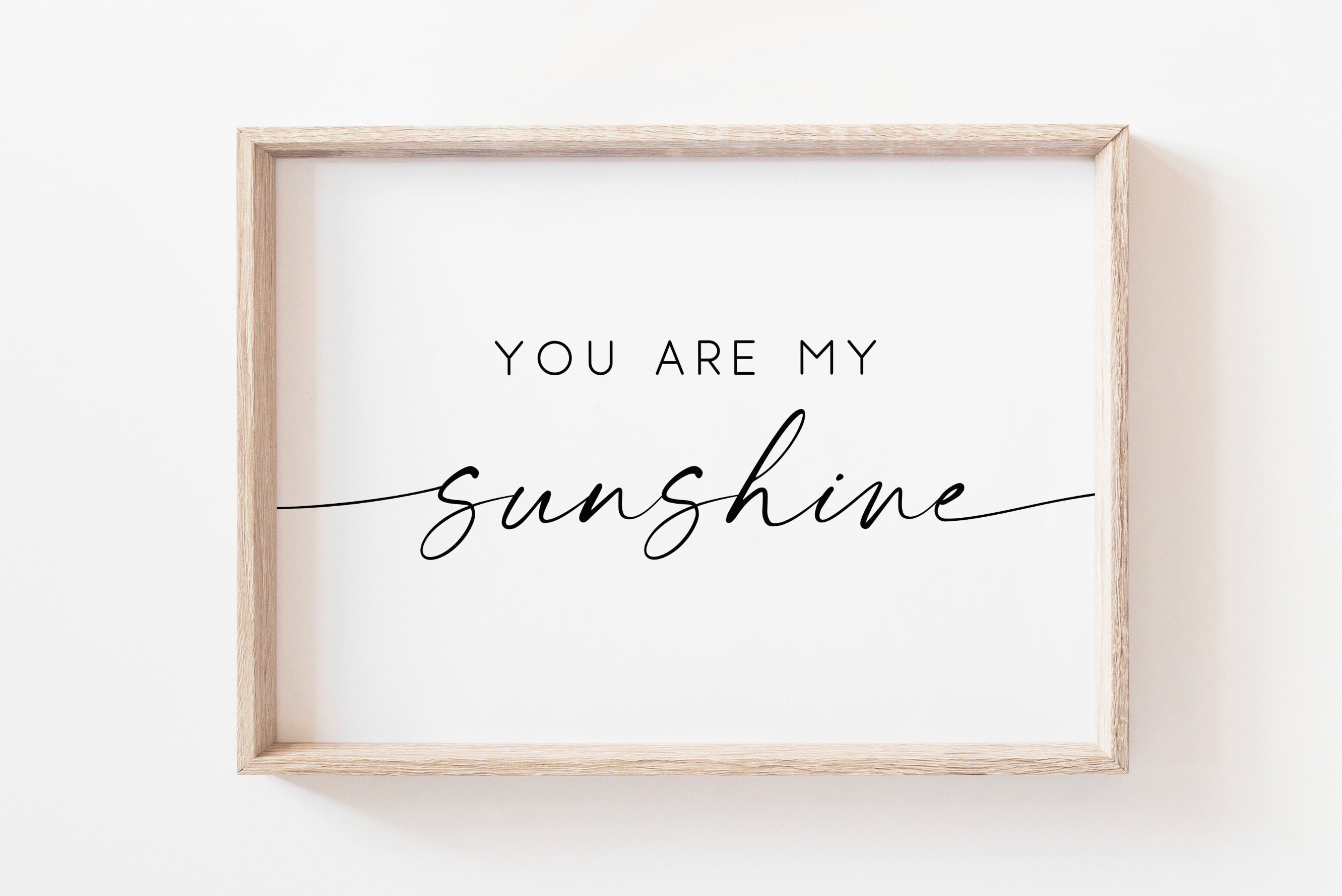 You Are My Sunshine Printable. Nursery Wall Decor. Kids Room Wall Art. Nursery Wall Art. Kids Room Prints. Inspirational Wall Art. Posters.