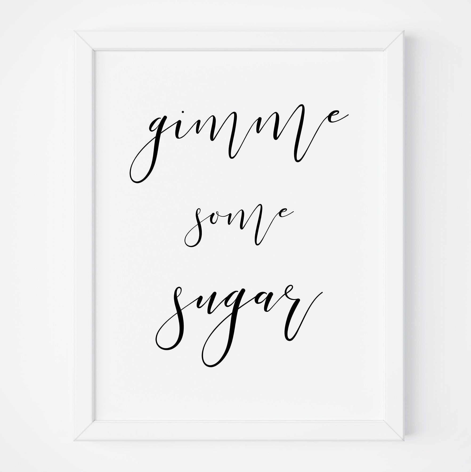 Gimme Some Sugar, Dessert Sign, Wedding Dessert Bar Sign, Cookie Table Sign, Wedding Sings, Wedding Printables, Candy Bar Sign, Sweet Table