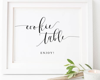 Cookie Bar Sign-Cookie Bar-Cookie Table Sign-Love Is Sweet Sign-Dessert Bar Sign-Wedding Dessert Sign-Wdding Cookies-Wedding Reception