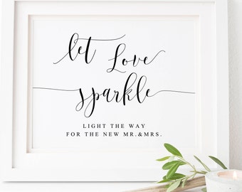 Let Love Sparkle Signs-Let Love Sparkle-Wedding Sings-Wedding Printables-Wedding Prints-Wedding Sparkle Sign-Sparkle Send Off Sing.