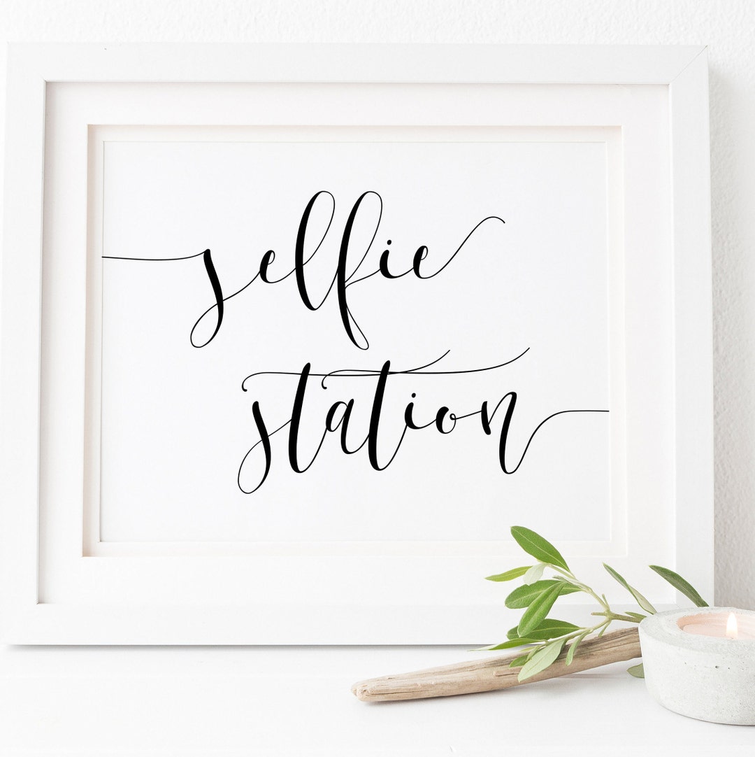 Photo Set Up Sign Selfie Station Sign.wedding Selfie Station.photo Booth Sign.wedding ...
