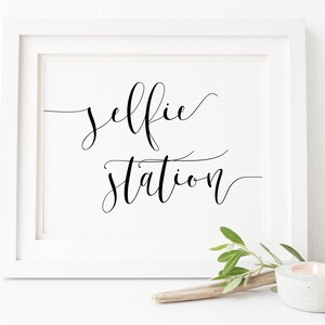 Selfie Station Sign.Wedding Selfie Station.Photo Booth Sign.Wedding Photo Booth Sign.Wedding Signs.Wedding Signage.Wedding Reception Signs.