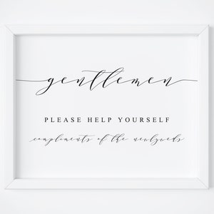 Wedding Bathroom Sign-Mens Bathroom Wedding Sign-Wedding Restroom Sign-Bathroom Printables-Gentlemen Restroom Sign-Bathroom Basket Sign-Sign