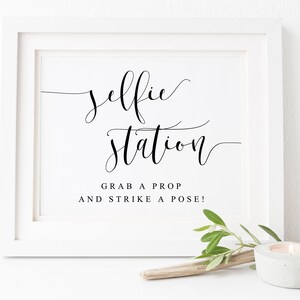 Selfie Station Sign-Wedding Photo Book Sign-Wedding Signs-Wedding Printable-Photo Guestbook Sign-Wedding Reception Sign-Wedding Printables.