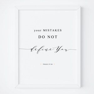 Bible Verse Prints. Printable Bible Verse. Psalm 37:24. Bible Wall Art. Printable Art. Bedroom Decor. Scripture Print. Bible Quotes Prints.
