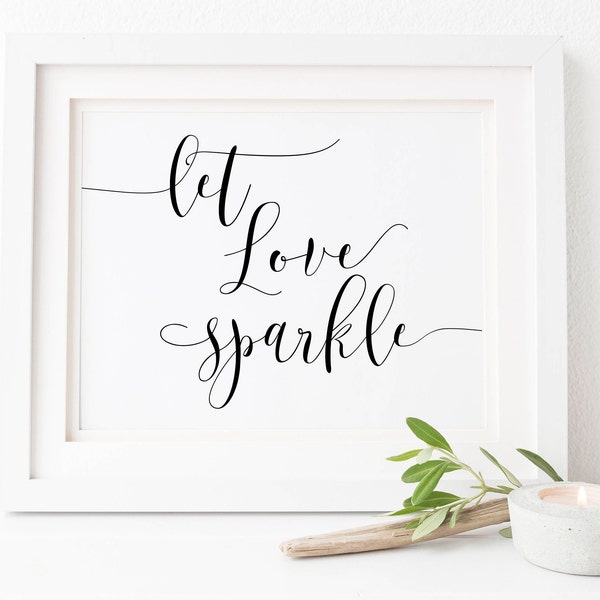 Let Love Sparkle - Etsy